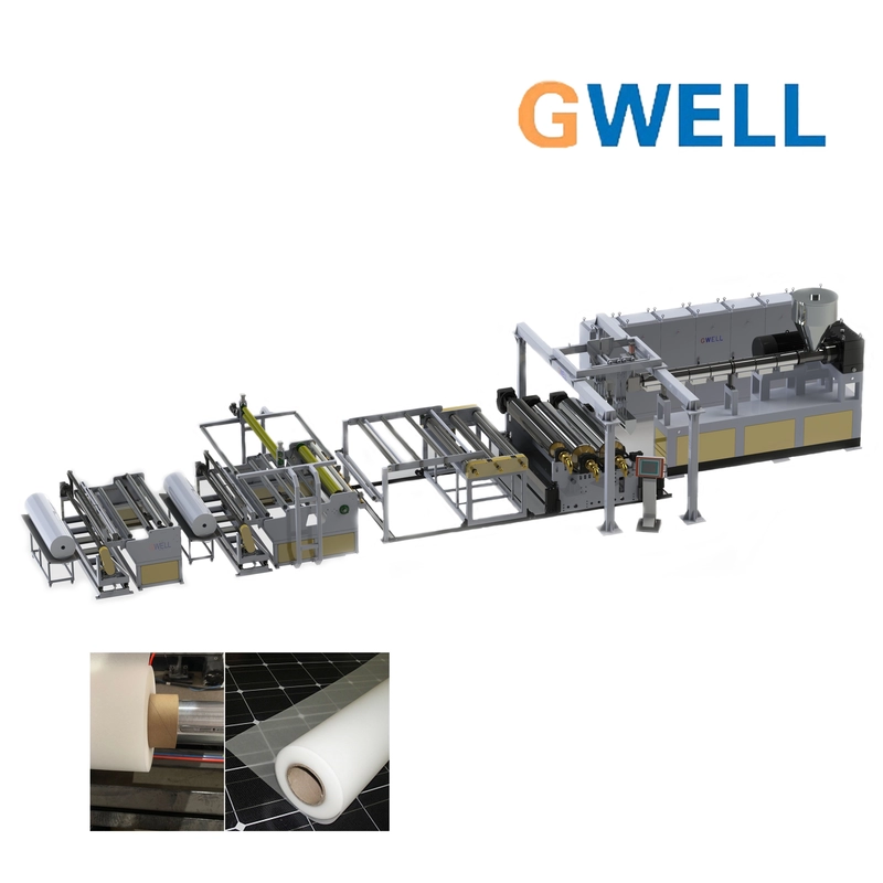 EVA/POE Solar Cell Encapsulation Film Extrusion Line